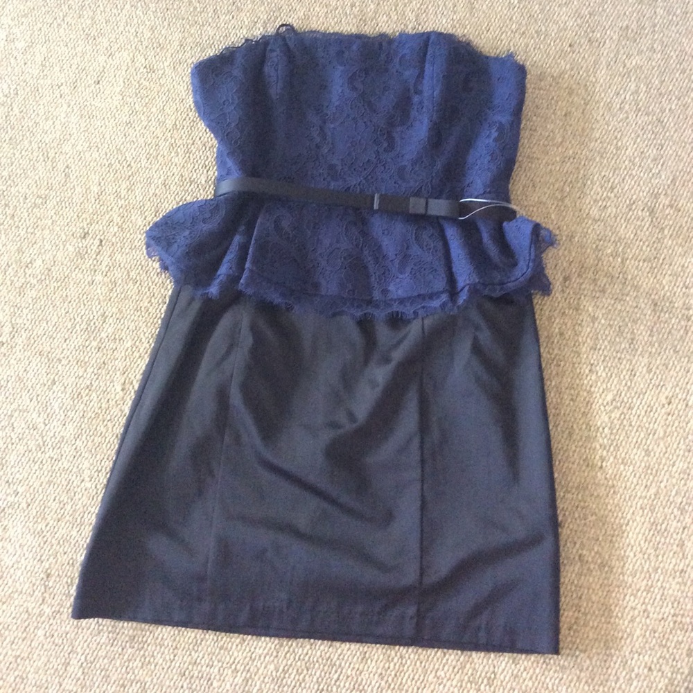 Strapless cocktail dress from Target.